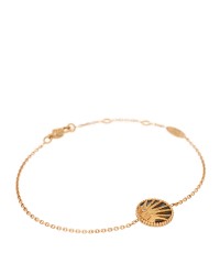 18K Yellow Gold Diamond Black Onyx Mother of Pearl Rose Celeste Bracelet
