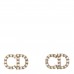 Crystal Clair D Lune Earrings Gold