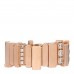 18K Rose Gold Diamond .50ctw Gem Dior Ring 51 5.75