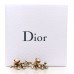 Crystal Pearl Star Earrings Aged Gold