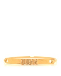 Metal Crystal Dio(r)evolution Bracelet Gold
