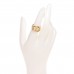 Metal CD Ring L Gold