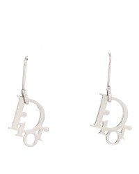 Logo Earrings Silver