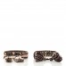 Woven Cotton J'Adior Friendship Bracelet Set Pink Burgundy