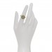 18K Yellow Gold Diamond Turquoise Rose Des Vents Ring 50 5.25
