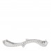 18K White Gold Diamond Bois de Rose Pave Bracelet