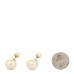 Pearl Mise En Dior Tribal Earrings Gold