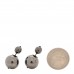 Metal Mise En Dior Tribal Earrings Black Ruthenium