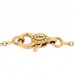 18K Yellow Gold Diamond Black Onyx Mother of Pearl Rose Celeste Bracelet