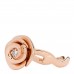 18K Rose Gold Diamond Large Rose Couture Ring 55 7.25