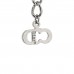 Metal Lock and Key Bracelet Silver