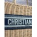 CD Wicker Basket Bag