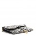 CHRISTIAN D Oblique Saddle Chain Long Wallet Blue