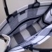 D Book Tote Bag  Checkered Canvas