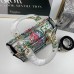 CD Women CD Medium Lady D-Lite Bag Latte Multicolor D-Constellation Embroidery