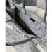 CD Unisex CD Large CD Book Tote Gray Toile De Jouy Embroidery
