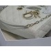 CD Women CD Lady D-Joy Bag Latte Cannage Lambskin