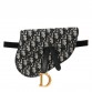 CHRISTIAN D Oblique Saddle Belt Pouch Blue