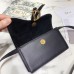 D Black Calfskin Saddle Belt Bag