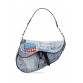 Christian D Speedway Saddle shoulder bag