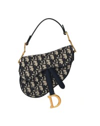 CHRISTIAN D Oblique Mini Saddle Bag Blue