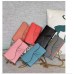 D Saddle Wallet in Goatskin Queen Mint