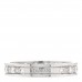 18K White Gold Diamond Belle Epoque Band Ring 53 6.25