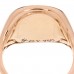 18K Rose Gold Diamond Heart Pinky Ring 45 3.25