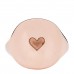 18K Rose Gold Diamond Heart Pinky Ring 45 3.25