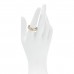 18K Yellow Gold Diamond 5mm Zig Zag Stax Ring 56 7.75