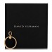 18K Yellow Gold Black Elements Disc Pendant