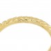 18K Yellow Gold Diamond 7mm Chatelaine Pave Ring 50 5.5