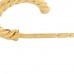 18K Yellow Gold Solari Hoop Drop Earrings