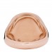 18K Rose Gold Diamond Heart Pinky Ring 45 3.25