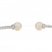 18K White Gold Diamond Cultured Pearl 7mm Solari Bracelet