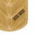 18K Yellow Gold 21mm Chevron Dog Tag Pendant