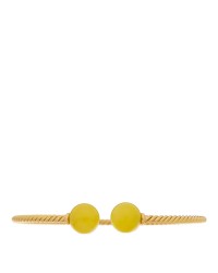 18K Yellow Gold Yellow Agate 10mm Solari Bracelet