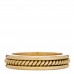 19K Yellow Narrow Band Ring 53 6.25