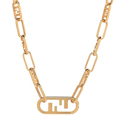 Metal O'Lock Choker Gold
