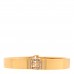 Brass Crystal FF Bracelet Gold