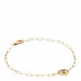 18K Yellow Gold Zodiac Taurus Chain Bracelet