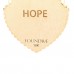 18K Yellow Gold Miniature Spero Resilience Crest Pendant
