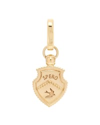 18K Yellow Gold Miniature Spero Resilience Crest Pendant