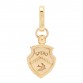 18K Yellow Gold Miniature Spero Resilience Crest Pendant