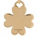 18K Yellow Gold Diamond Clover Extended Clip Chain Bracelet
