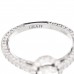 18K White Gold Diamond .50ct Constellation Round Engagement Ring 50 5.5