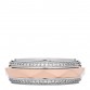 18K Rose White Gold Diamond Laurence Graff Signature Spinner Band Ring 50 5.25
