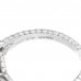 18K White Gold Diamond .50ct Constellation Round Engagement Ring 50 5.5