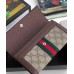 GG Ophidia GG continental wallet 523153 Dark Coffee