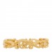 18K Yellow Gold Diamond Flora Band Ring 53 6.25